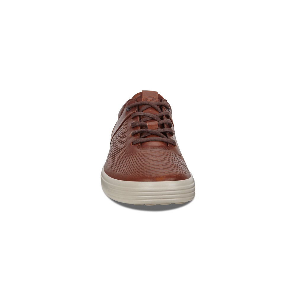 ECCO Mens Sneakers Brown - Soft 7 Lace-Ups - CPQ-087139